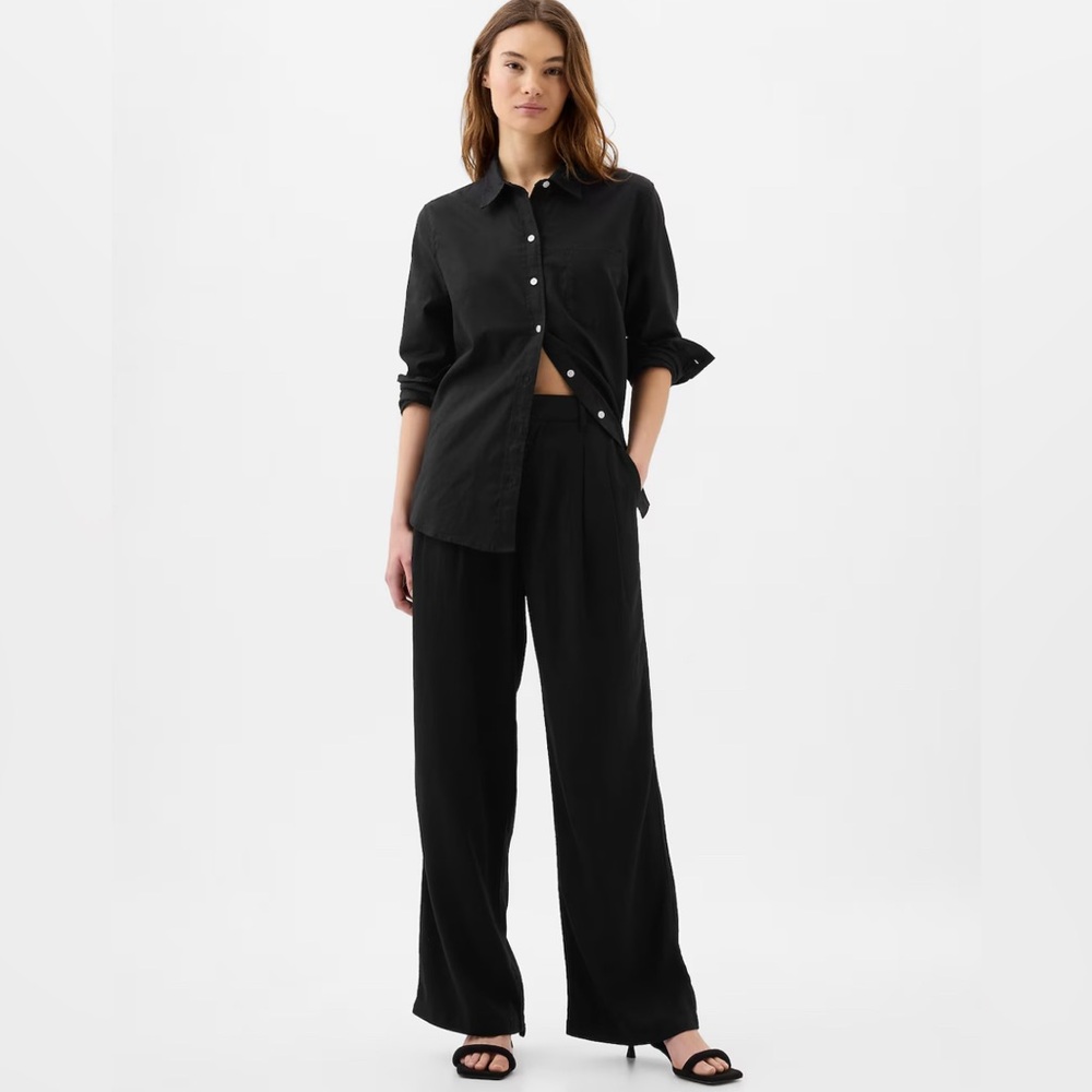 Gap Linen Wide Leg Easy Trousers